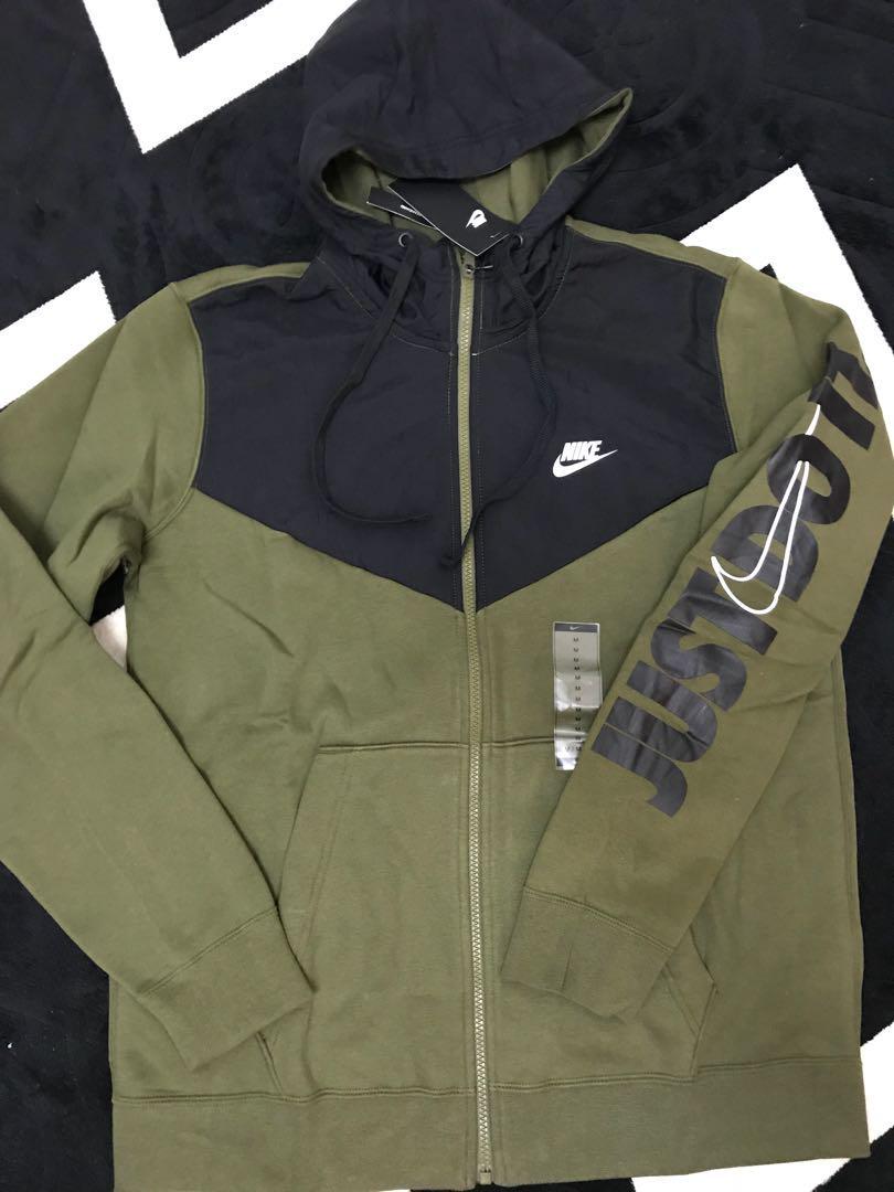 Nike just do it full new arrivals zip