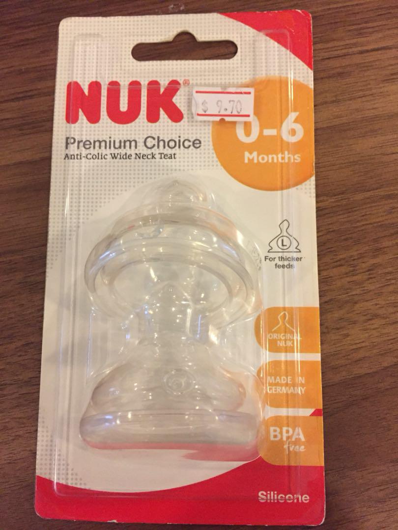 nuk premium choice teat