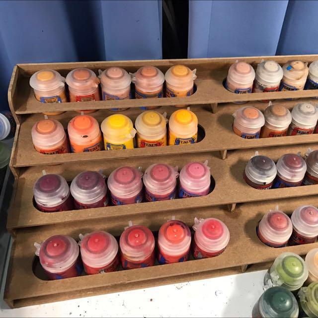 Custom Paint Rack Paint Rack, Furniture & Home Living, Home Improvement & Organisation ...