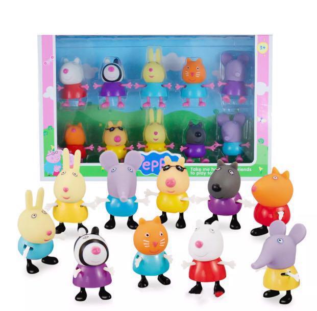 peppa pig friends figures
