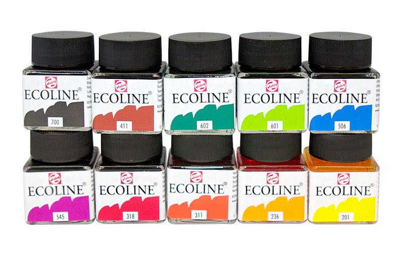 Ecoline Liquid Watercolor ink