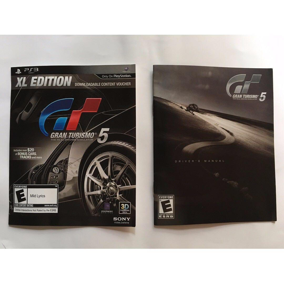 PS3 Game Gran Turismo 5 (XL Edition), Video Game, Game di Carousell
