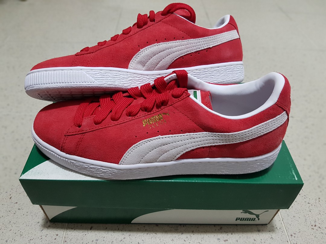 PUMA SUEDE CLASSIC RED