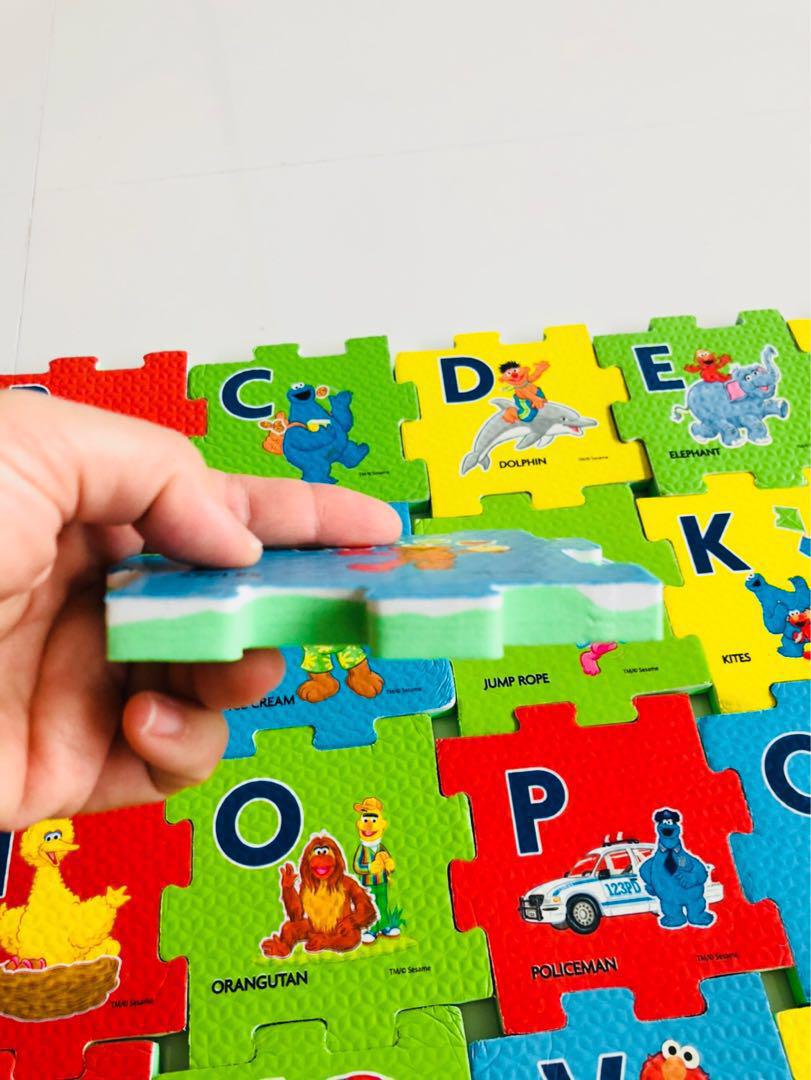Sesame street foam puzzle cheap