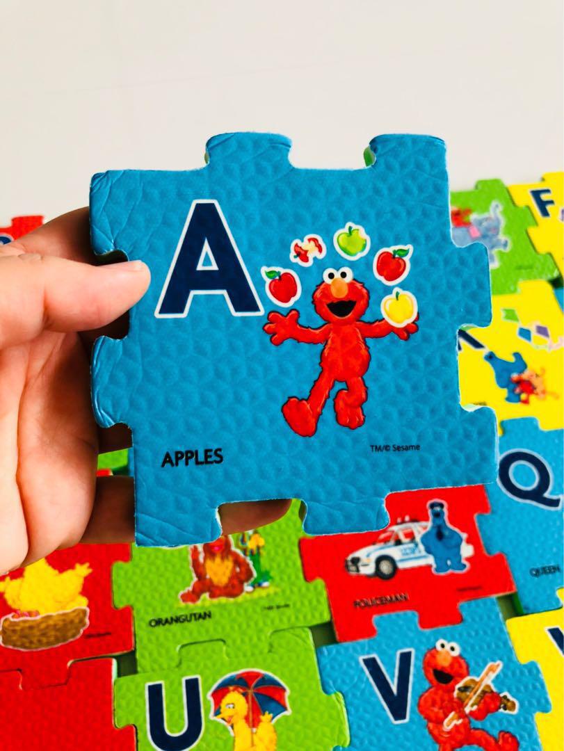 Sesame Street Foam puzzles for babies and toddlers, Babies & Kids