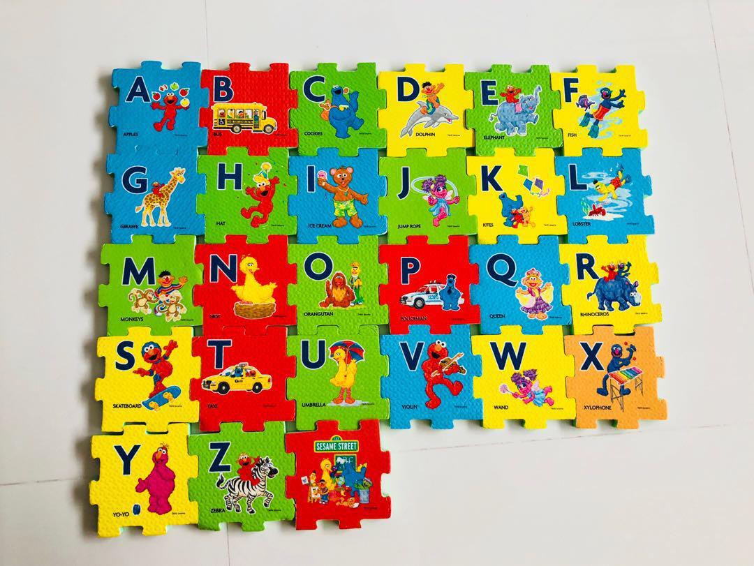Sesame street foam puzzle sales