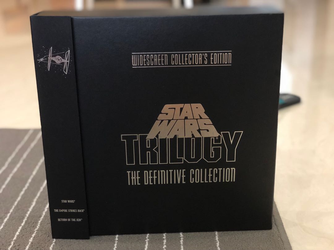 Star Wars Trilogy Collector's Edition Box Set Laser Disc (LD), TV