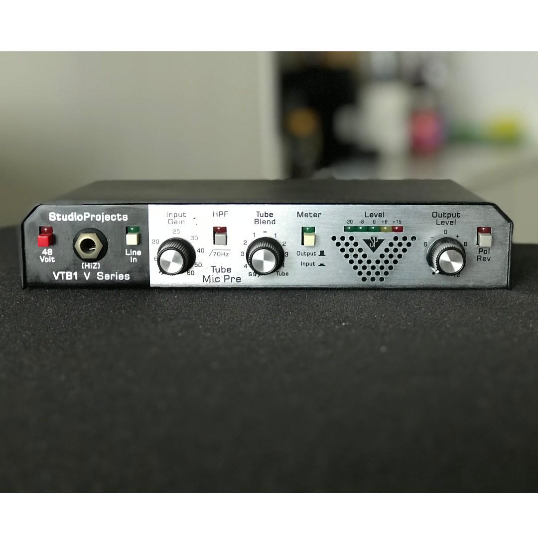 Studio Projects VTB1 - compact mic and line preamp (URGENT!), Audio, Other  Audio Equipment on Carousell