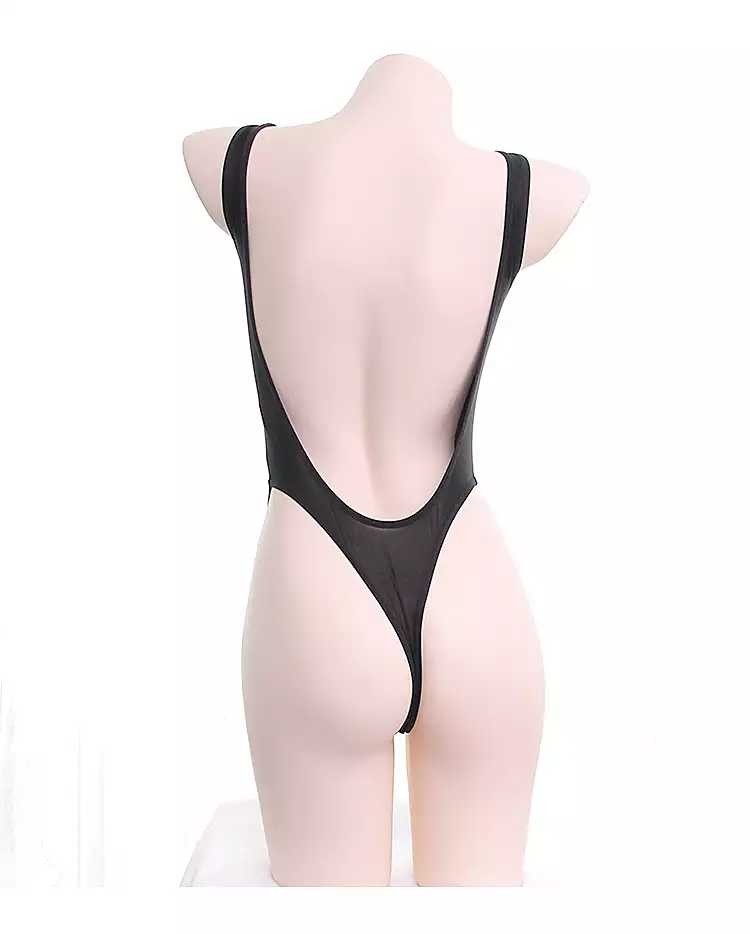 translucent swimsuit