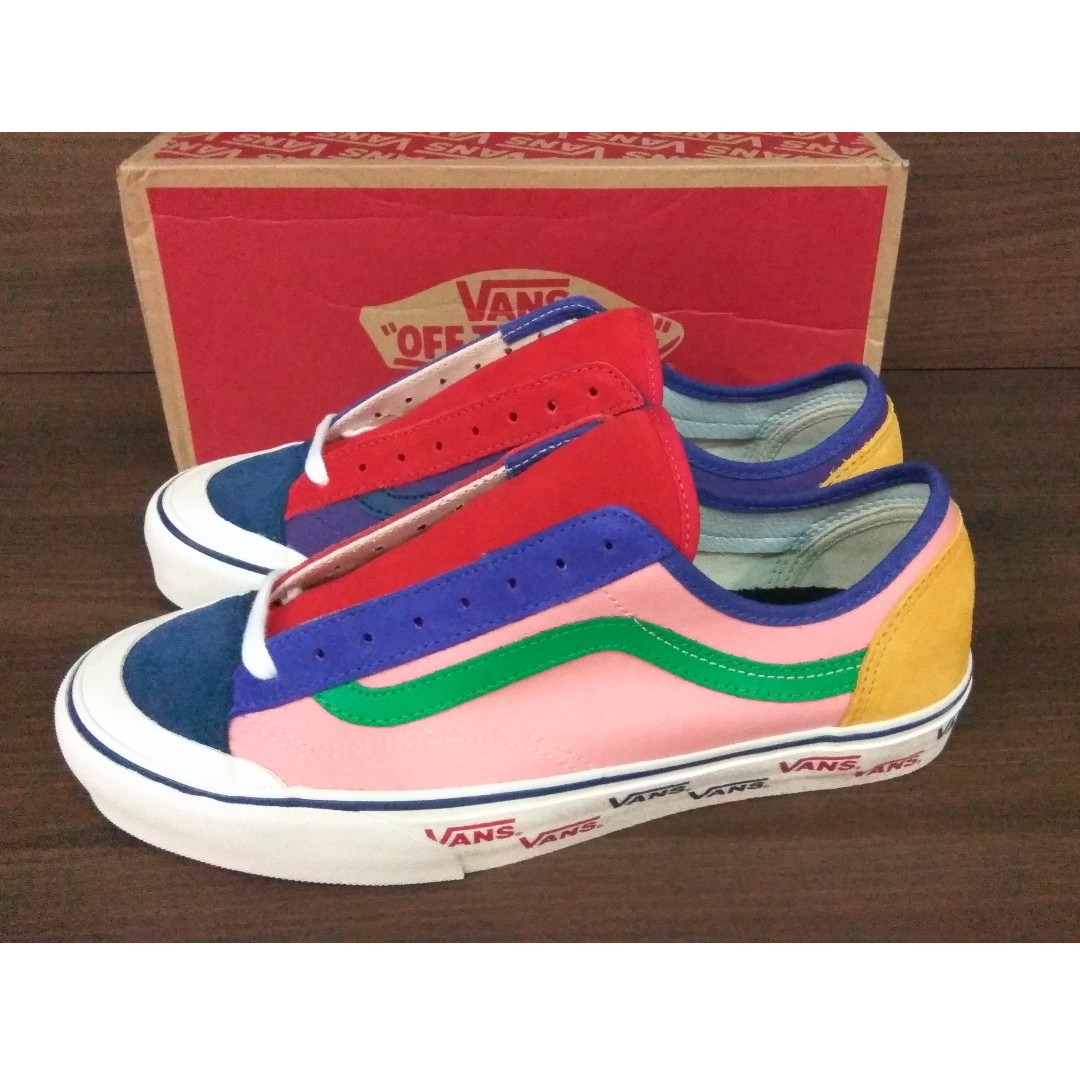 size exclusive x vans style 36 patchwork multi