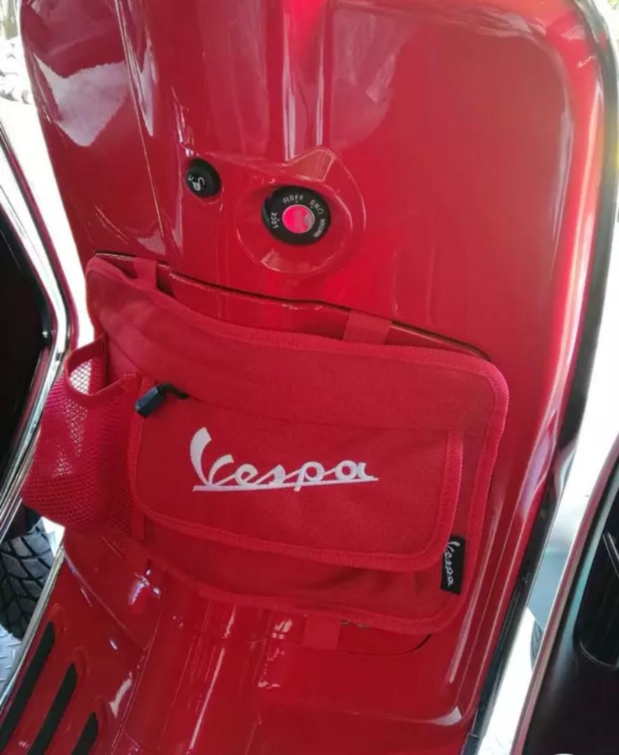 Vespa glove box bag, Motorcycles, Motorcycle Accessories on Carousell