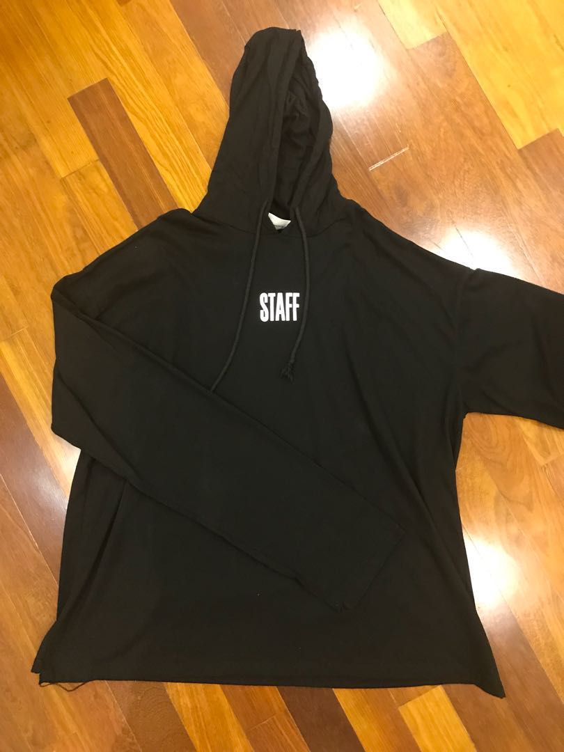 Vetements best sale staff hoodie