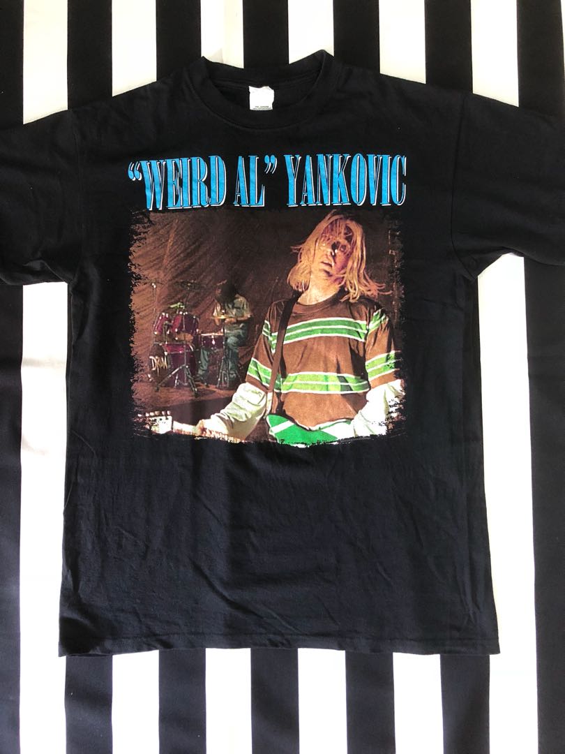 al yankovic nirvana parody t shirt 