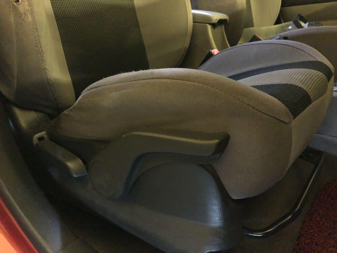 WRX Version 8 Semi Bucket Seats with Toyota Vios NCP42 brackets, Car