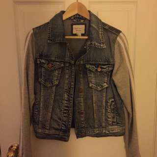 Forever 21 Denim Sweater Jacket
