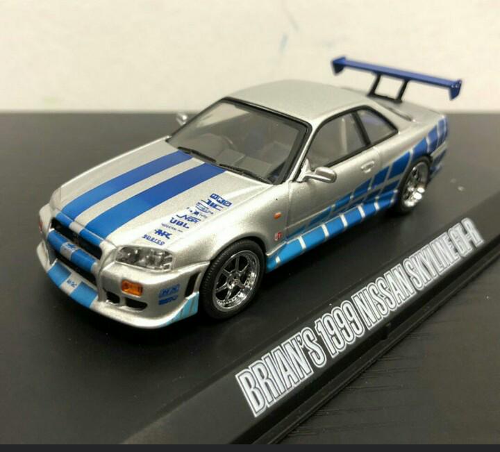 ミニカー BRIAN'S 1999 SKYLINE GT-R R34 1/43 ミニカー BRIAN'S 1999 SKYLINE GT-R R34 1/43 BRIAN'S 1999 SKYLINE