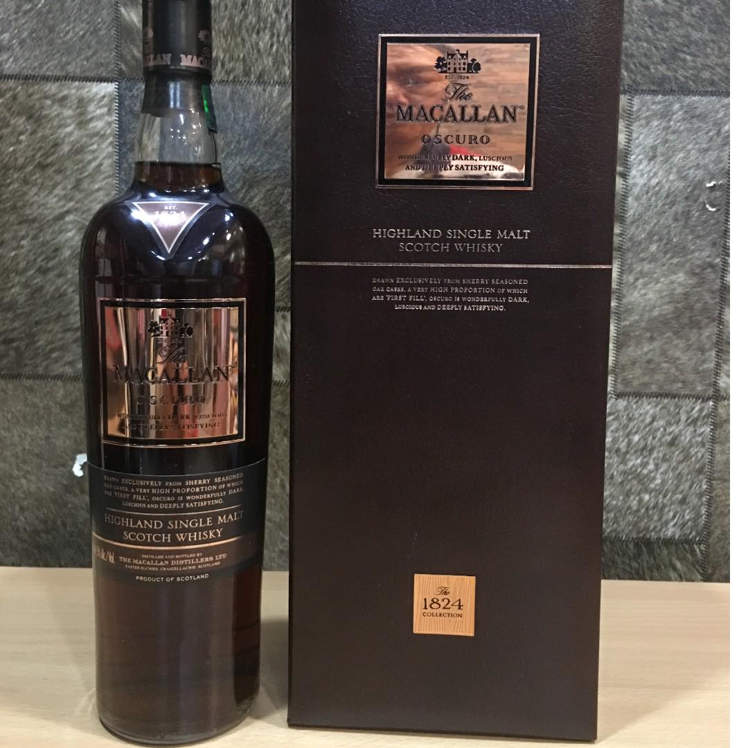 98350388 700ml Macallan Oscuro Whisky For Sale By Drink2connect Food Drinks Beverages On Carousell