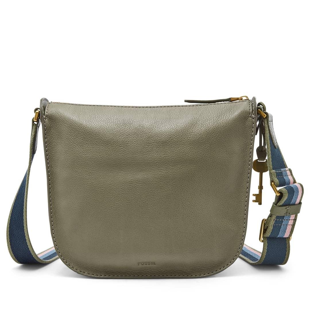 Fossil Ryder crossbody bay leaf