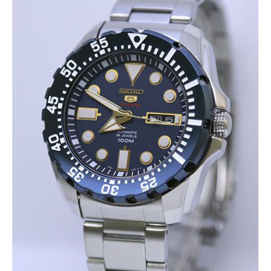 SEIKO 5 SPORTS AUTOMATIC SRP605K1 Water resistance 100M