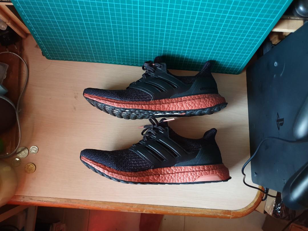 Adidas Ultraboost Tech Rust Men s Fashion Footwear Sneakers on