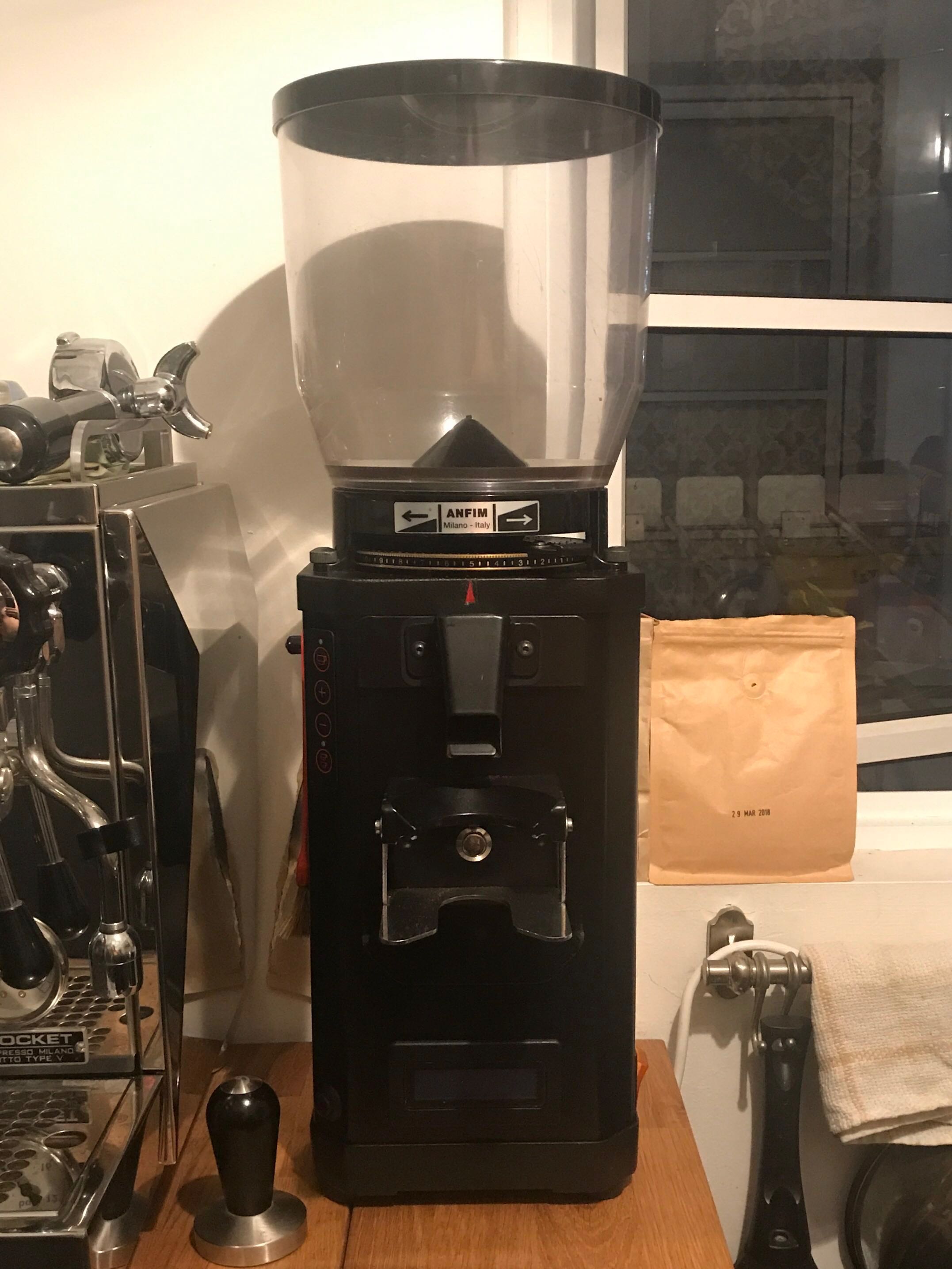 Anfim Scody 2 Espresso Grinder, TV 