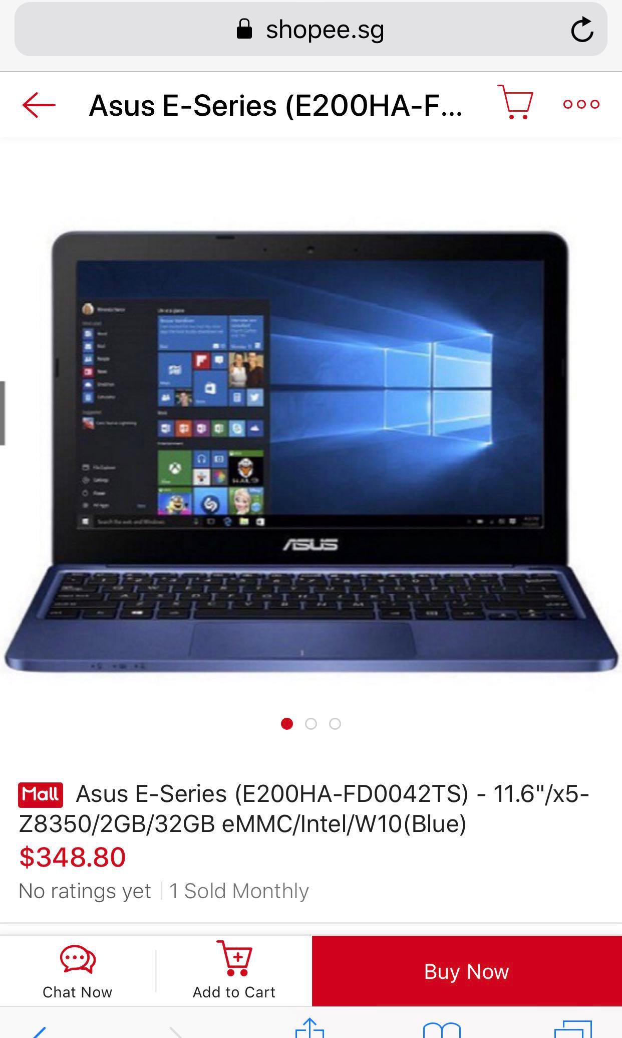 Asus Vivobook E200ha Electronics Computers Laptops On Carousell