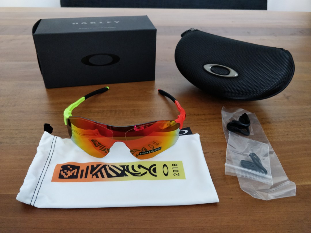Authentic Bnib 18 Oakley Evzero Path Harmony Fade Collection Asia Fit Men S Fashion Accessories Eyewear Sunglasses On Carousell