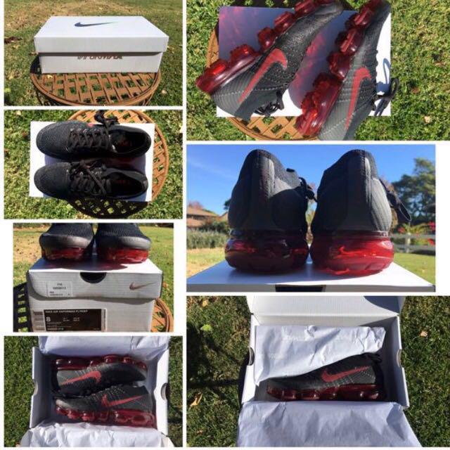 Red and black vapor max store