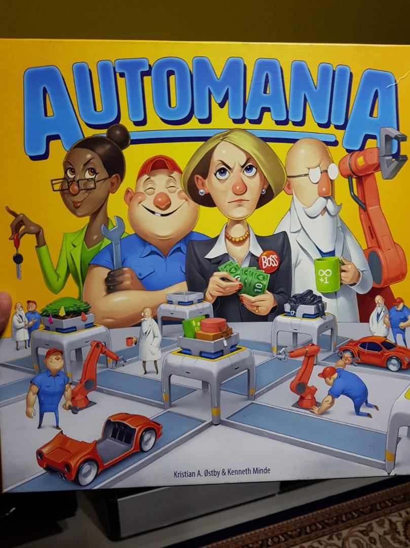 Automania Board Game (1st Edition), Hobbies & Toys, Toys & Games on