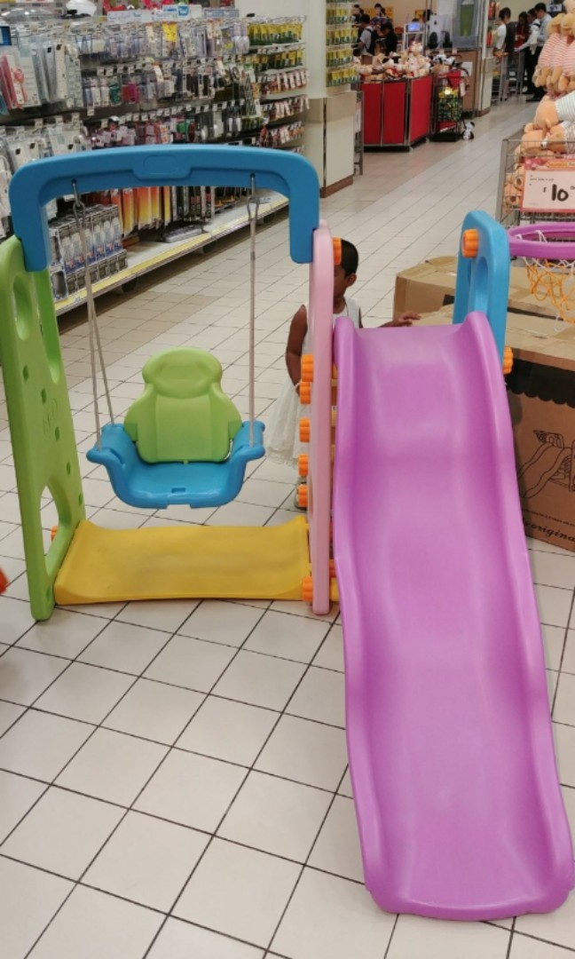 baby indoor slide and swing