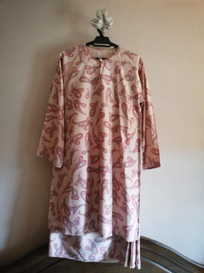 baju kurung cotton silk