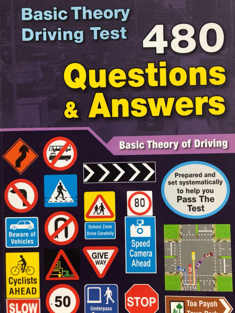 Basic Theory Driving Test - 480 Questions & Answers, Hobbies & Toys ...