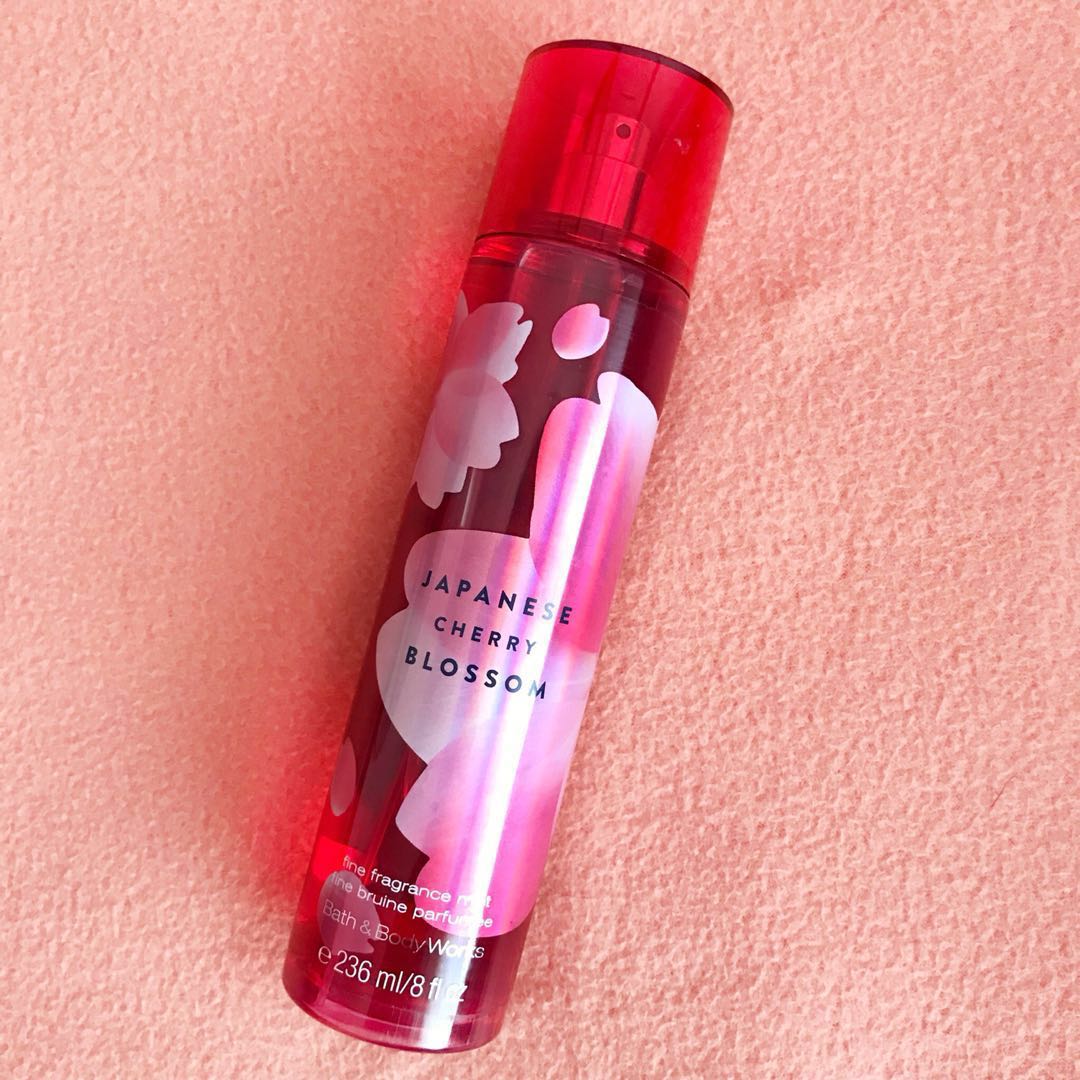 review body mist japanese cherry blossom