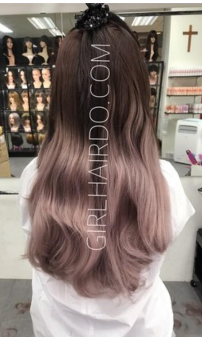 Beautiful Pink Ombre Hair Extension Women S Fashion Accessories