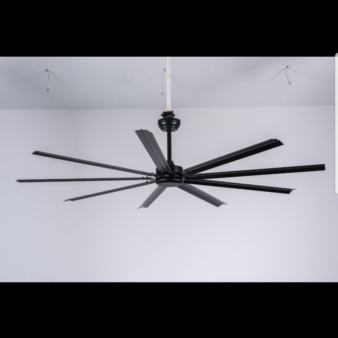Bestar Dc Ceiling Fan 60 72 Matt Black Zephyr 9 Aluminium Blade