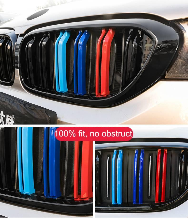 New BMW G30 5 Series Carbon Double Slate Kidney Grille (will not void