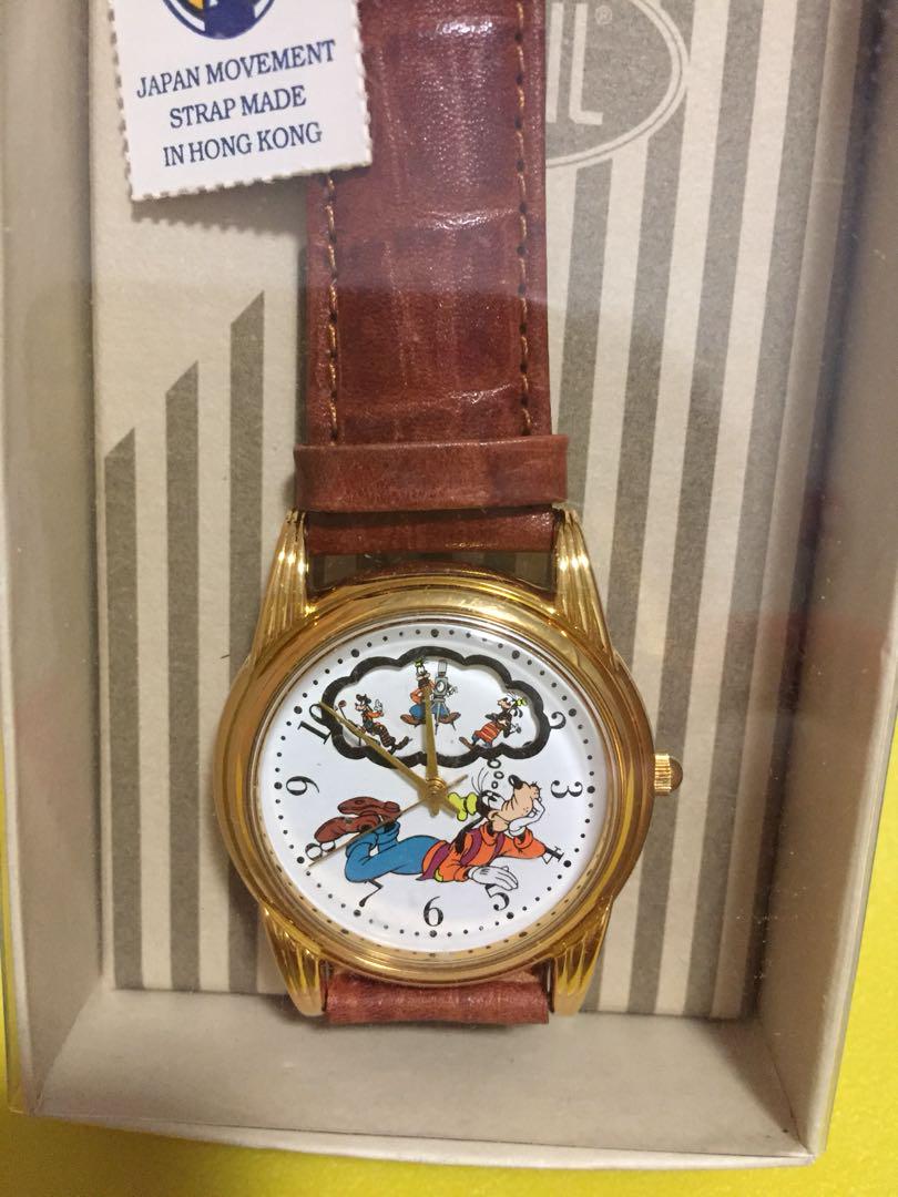 BNIB Official Disney Store x Fossil Collaboration Goofy Watch