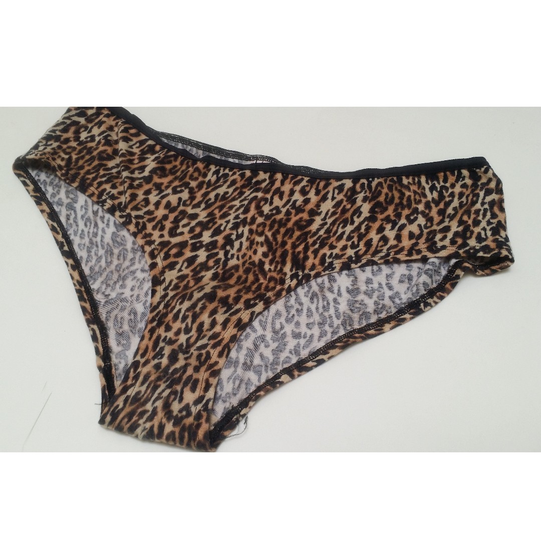 Animal print panties clearance