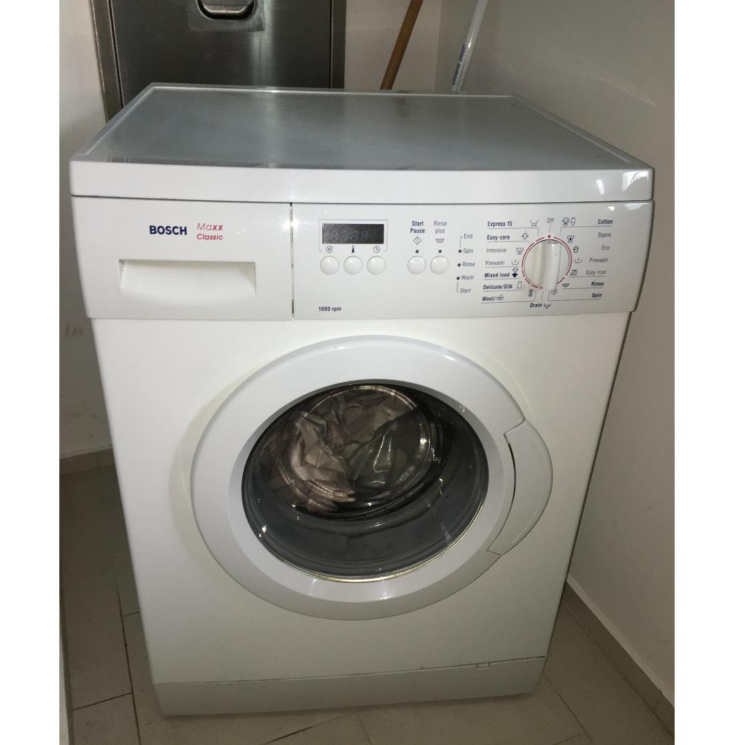 Bosch Maxx Classic 6.5kg front loader washing machine, TV & Home