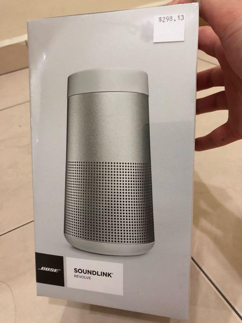 Bose Soundlink Revolve Portable Bluetooth 360 Speaker Electronics Audio On Carousell