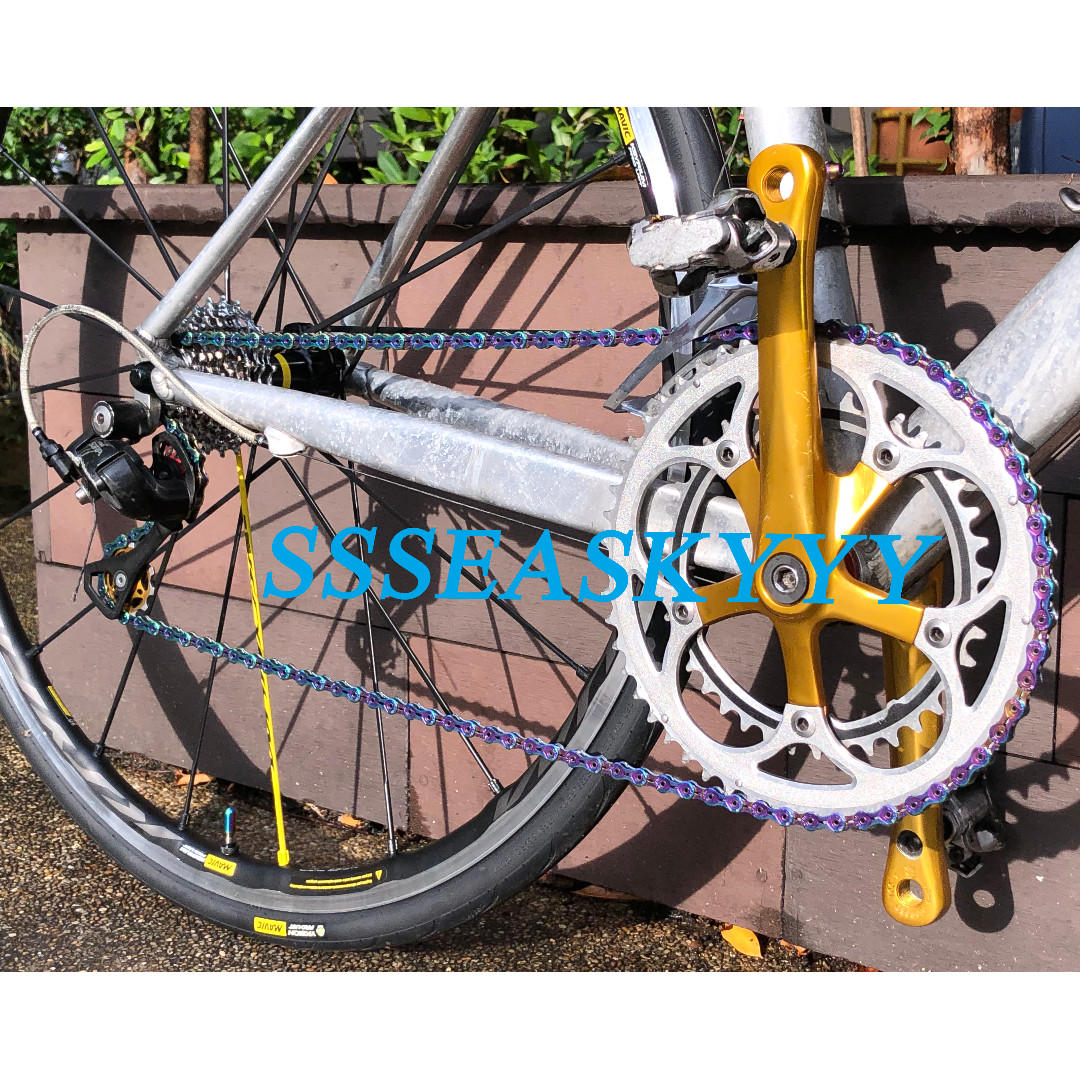 Rainbow chain mtb top