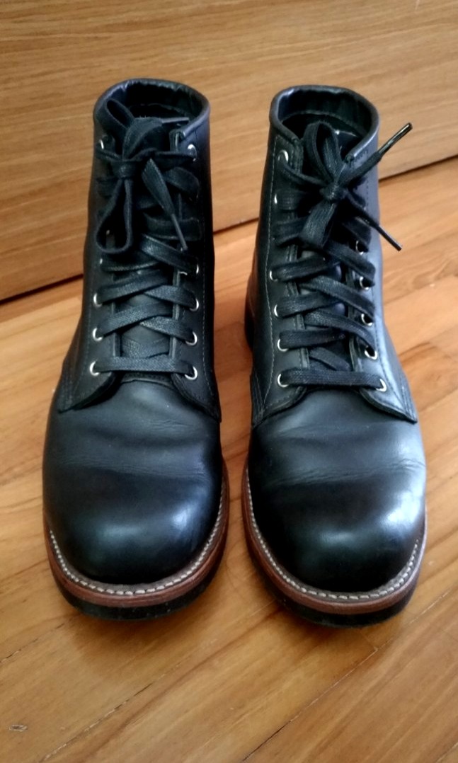 Chippewa Black Service Boots US 10.5 