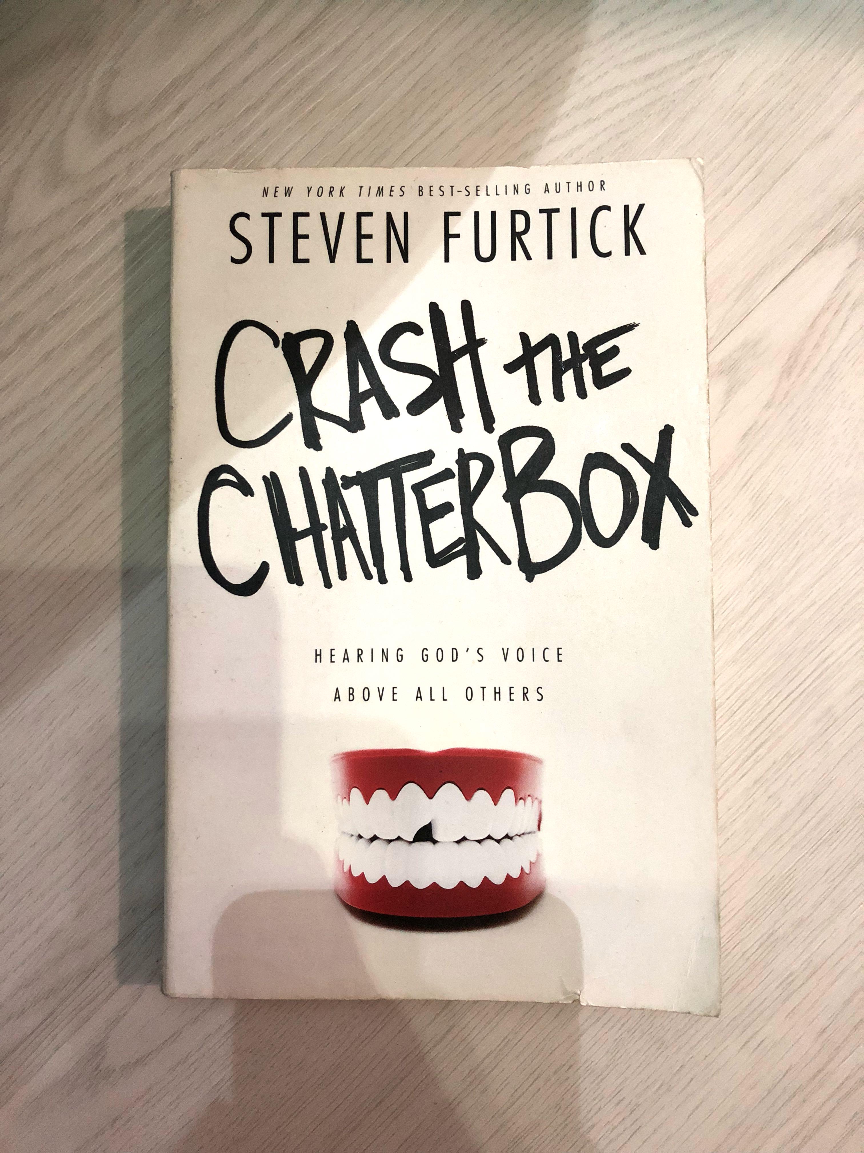 Crash The Chatterbox By Steven Furtick Books Stationery Non