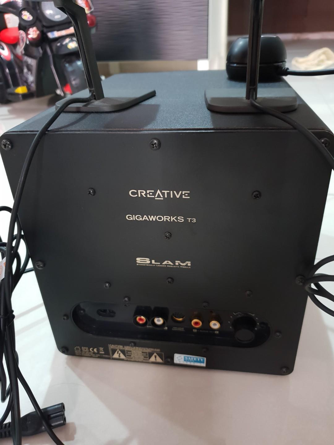 Creative Gigaworks T3, Audio, Soundbars, Speakers & Amplifiers on Carousell