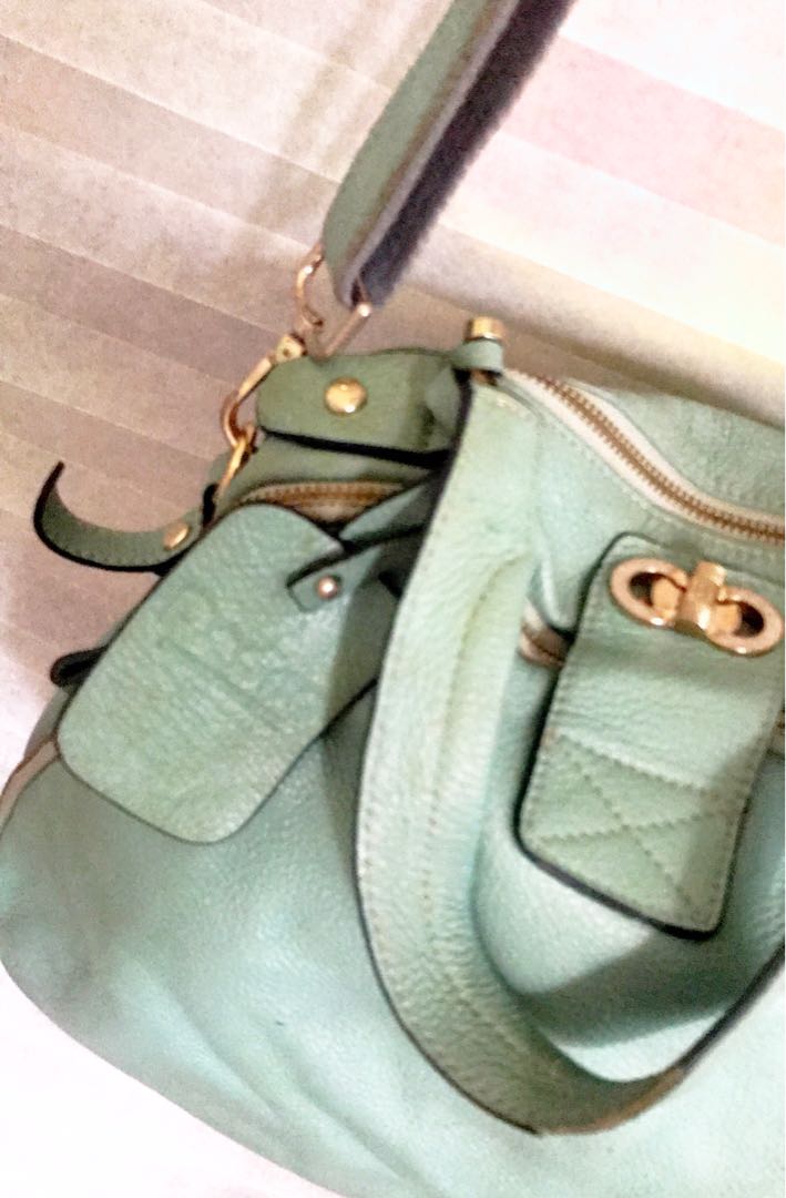 Dedoo Bag Authentic real leather ( Japan ), Fesyen Wanita, Tas & Dompet