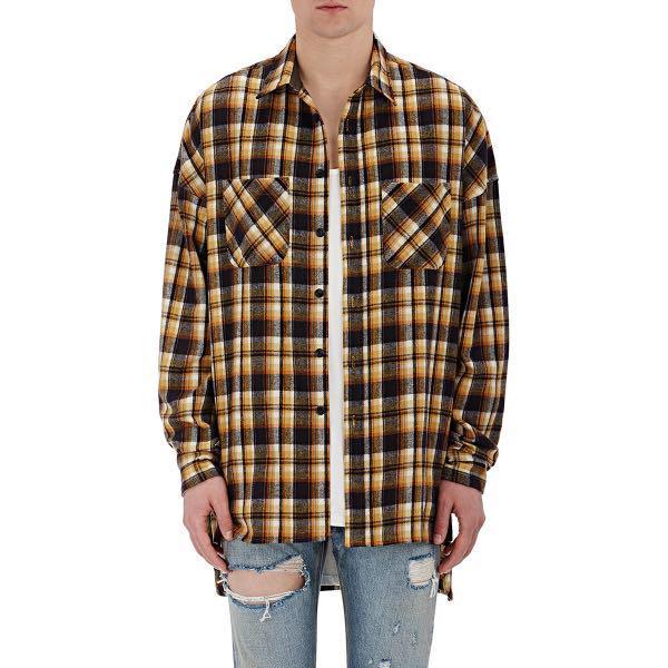 fear of god yellow flannel