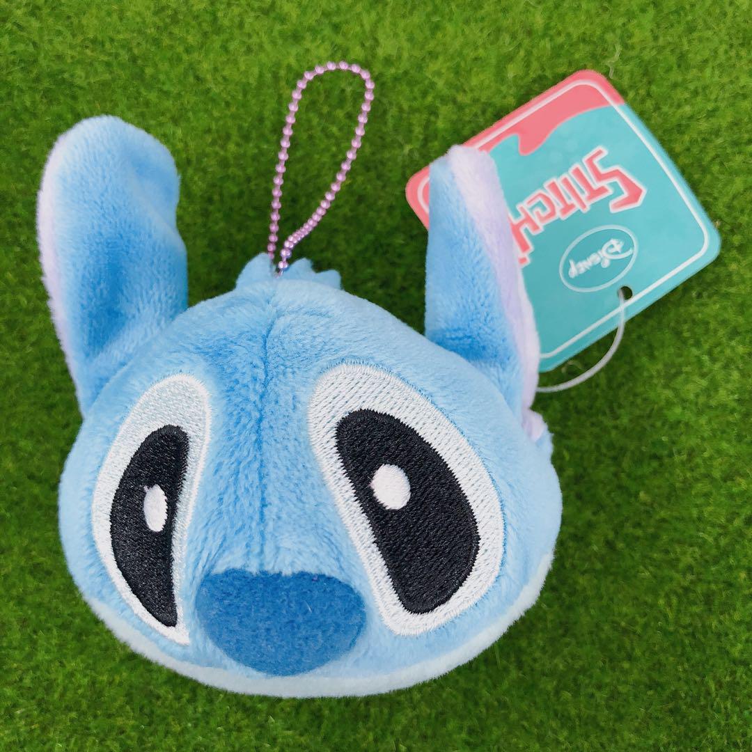 stitch plush in pouch