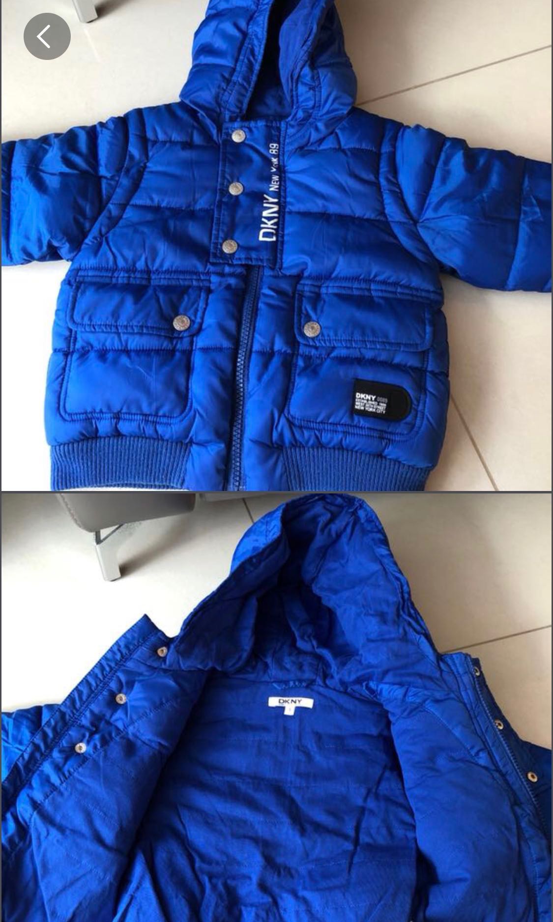 dkny snow jacket