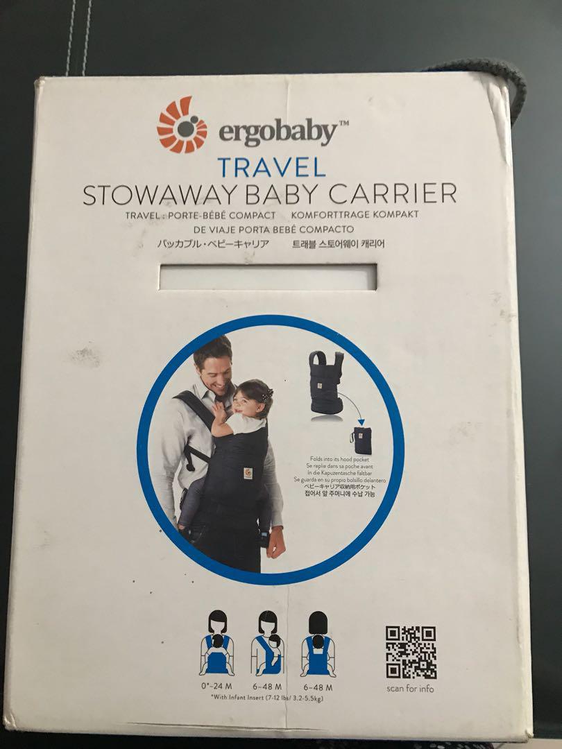 Ergobaby travel stowaway hot sale