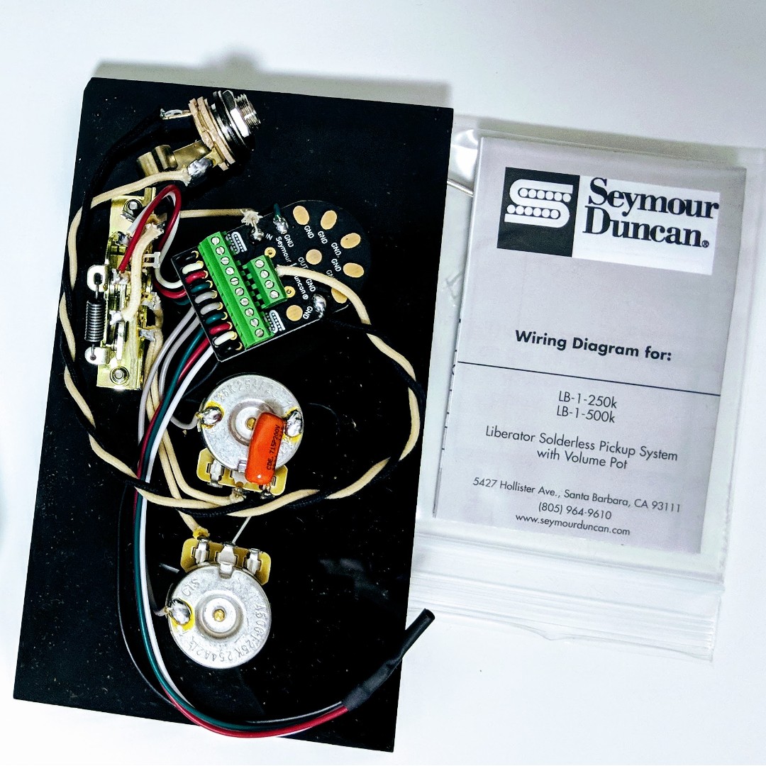 Seymour Duncan Liberator Wiring Diagrams - Wiring Diagram